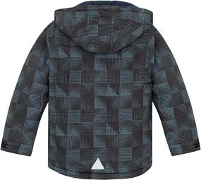 img 3 attached to SNOW DREAMS Boys Active Puffer Jacket - Warm Winter Camo Coat with Zip & Fleece Lining