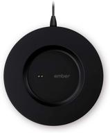 ember charging coaster 2, black - compatible with ember temperature control smart mug logo