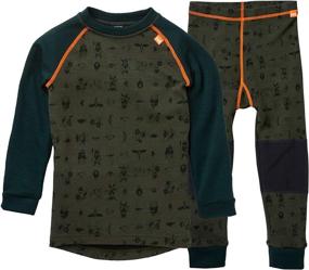 img 1 attached to 🧥 Helly Hansen Unisex Child 2 Layer Thermal Baselayer: High-Performance Boys' Clothing for Active Kids