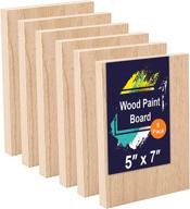 6 pack wooden painting panels thickness logo