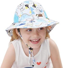 img 4 attached to Sunarra Safari Animal Boys' Accessories and Hats/Caps for Toddler Summer