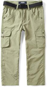 img 4 attached to 👖 OCHENTA Outdoor Camping Trousers: Reliable Boys' Clothing for 14-15-Year-Olds