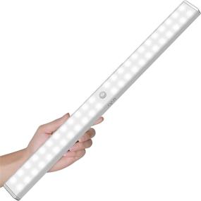 img 4 attached to 🔦 Enhance Your Space with DYD LED Closet Light: Dimmable, Motion Sensor, Rechargeable Battery Operated Under Cabinet Lighting for Kitchen, Stairs, and Outdoor Areas