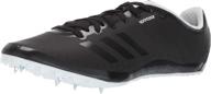 adidas men's sprint shoes - black/white логотип