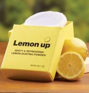 🍋 limited edition lemon up dusting powder 4 oz! refreshing lemon-scented talc-free body powder with aloe, kaolin clay, jojoba oil & shea butter! enjoy fresh, soft, and dry skin! logo