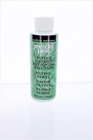 img 4 attached to Patina Green Antiquing Solution - 4 oz, by Sophisticated Finishes