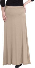 img 2 attached to Kosher Casual Flowing Elastic Lightweight Women's Clothing and Skirts