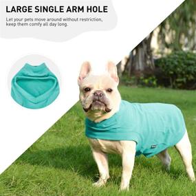 img 1 attached to 🐾 Warm and Cozy Soft Fleece Dog Sweatshirt - Ideal Dog Sweaters for Small to Medium Dogs and Cats in Cold Weather - Cat Sweater Pullover with Stretchy Hoodie for Easy On - Comfortable Dog Winter Clothes - Pet Sweaters Vest for Doggie