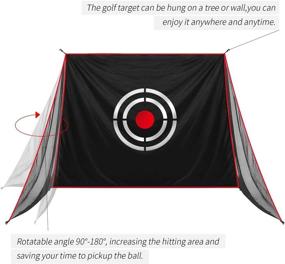 img 3 attached to Gagalileo Golf Target Cloth: The Perfect Replacement for Your 8x7x7 Golf Net