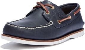 img 4 attached to Timberland Classic 2 Eye Rootbeer Brown Men's Shoes and Loafers & Slip-Ons