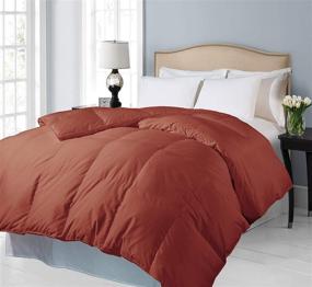 img 1 attached to Blue Ridge Home Fashions Alternative Bedding for Duvets & Down Comforters