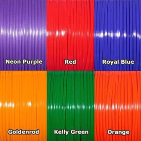 img 1 attached to 🎨 Craft County Multicolor Rexlace Bundle Packs – 100 Yards Each (Primary Colors)