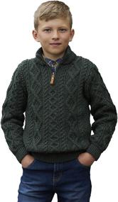 img 4 attached to Aran Crafts Knitted Sweater Z4559 8 Boys' Clothing