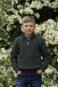 img 3 attached to Aran Crafts Knitted Sweater Z4559 8 Boys' Clothing