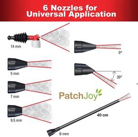 img 2 attached to Efficient Insecticide Dusting with PatchJoy Powder Duster: 6 Nozzles for Universal Diatomaceous Earth Application