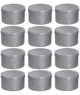 silver metal containers screwtop labels logo