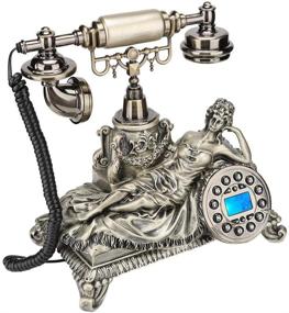 img 4 attached to Serounder Telephone European Landline Decoration