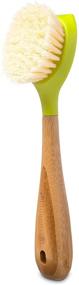 img 4 attached to 🌿 Green Bamboo Handle Kitchen Dish Brush - Embrace Sustainability with Full Circle's Be Good