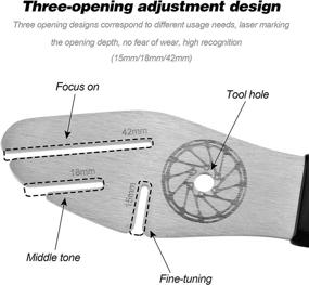 img 1 attached to QKURT Bike Disc Rotor Alignment Tool: Achieve Precise Rotor Truing and Brake Alignment with Bicycle Brake Wrench