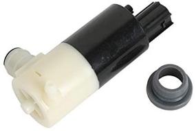 img 2 attached to 🚗 High-Performing Windshield Washer Pump W/Grommet Compatible with Chrysler, Dodge, Ford, Jeep, Lincoln - 05103452AA, 05011807AB, 55077241AA, 05013160AA