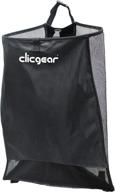 clicgear unisexs mesh storage black logo