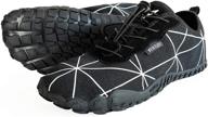 🏃 ventury zero barefoot trail running shoes: ultimate minimalist runners with wide toe box, zero drop sole, silver-infused odor-free insole for men & women logo