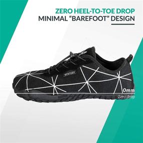 img 2 attached to 🏃 Ventury Zero Barefoot Trail Running Shoes: Ultimate Minimalist Runners with Wide Toe Box, Zero Drop Sole, Silver-infused Odor-Free Insole for Men & Women