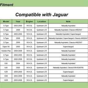 img 3 attached to 🚗 Датчик кислорода вверх по течению для Jaguar S-Type X-Type XJ8 XJR XK8 XKR Vanden Plas