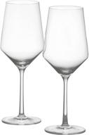 🍷 zwiesel glas tritan pure stemware collection - 2 count (pack of 1) - cabernet/all purpose - red or white wine glass - reviews & best deals логотип