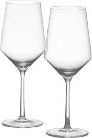 img 4 attached to 🍷 Zwiesel Glas Tritan Pure Stemware Collection - 2 Count (Pack of 1) - Cabernet/All Purpose - Red or White Wine Glass - Reviews & Best Deals