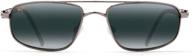 🕶️ maui jim 162 02 прямоугольные поляризованные очки с технологией polarizedplus2: точное поляризованное солнцезащитные очки для максимальной ясности логотип