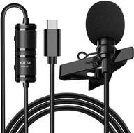 yotto usb type-c lavalier microphone: enhanced audio for android - perfect for youtube, tiktok, interviews, livestreams, and videos! logo