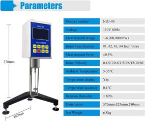 img 1 attached to Точность измерения вязкости цифрового вискозиметра KUNHEWUHUA