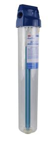 img 2 attached to 💧 3M Aqua-Pure AP102T Transparent Plastic Whole House Water Filter with Standard Diameter - 5530008