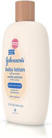 img 3 attached to 👶 Johnson's Baby Lotion, Vanilla Oatmeal: 15oz (2 Pack) - Nourishing Skincare for Your Little One