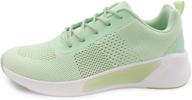 lucky step lightweight sneakers breathable athletic women's shoes and athletic logo