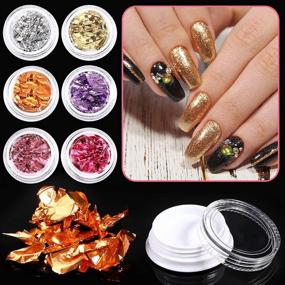 img 2 attached to Sparkle and Shine: Complete Resin Glitter Accessories Kit for Jewelry Making, Nail Art, Crafts, and Home Decor