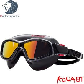 img 2 attached to KONA81 Iedge Barracuda Goggle IE 93410 BLACK