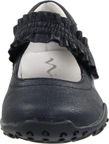img 3 attached to Nina Runalong Toddler Little Black Girls' School Uniform Shoes for Stylish Comfort