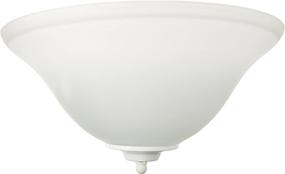 img 3 attached to White Wall Sconce by Designers Fountain, 13-inch - 6020-AST