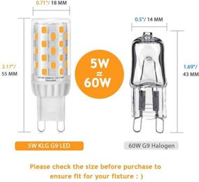 img 1 attached to KLG Dimmable Halogen Equivalent Lighting