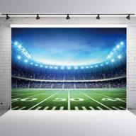 🏟️ 7x5ft ruini football field auditoriumlight themed party backdrop for football field photography logo