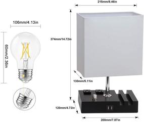 img 2 attached to Настольная лампа с полностью регулируемой яркостью Спальня