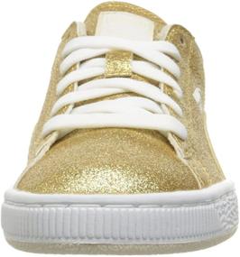 img 3 attached to 👟 PUMA Holiday Glitz Kids Sneaker - Basket Collection (Little Kid/Big Kid)