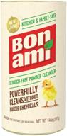 🧼 bon ami powder cleanser - ideal for kitchens & bathrooms, suitable for all surfaces, effective grime & dirt cleaner, surface polisher, odor absorbent (single 1 pack) logo