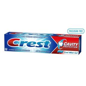 img 2 attached to 🦷 Crest Cavity Protection Cool Mint Liquid Gel Toothpaste - 8.2 Oz (Pack of 6)