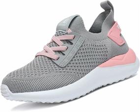 img 4 attached to 👟 KEEZMZ Kids Running Shoes: Stylish Slip-on Sneakers for Active Boys and Girls