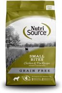 🐶 nutri source grain free chicken small breed dog food 15lb: premium quality for small breeds logo