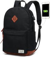 🎒 lightweight waterproof backpack with anti-theft feature and charging capability логотип