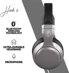 img 2 attached to 🎧 Серебряные/черные беспроводные наушники Skullcandy Hesh 2 накладного типа - Улучшенная SEO